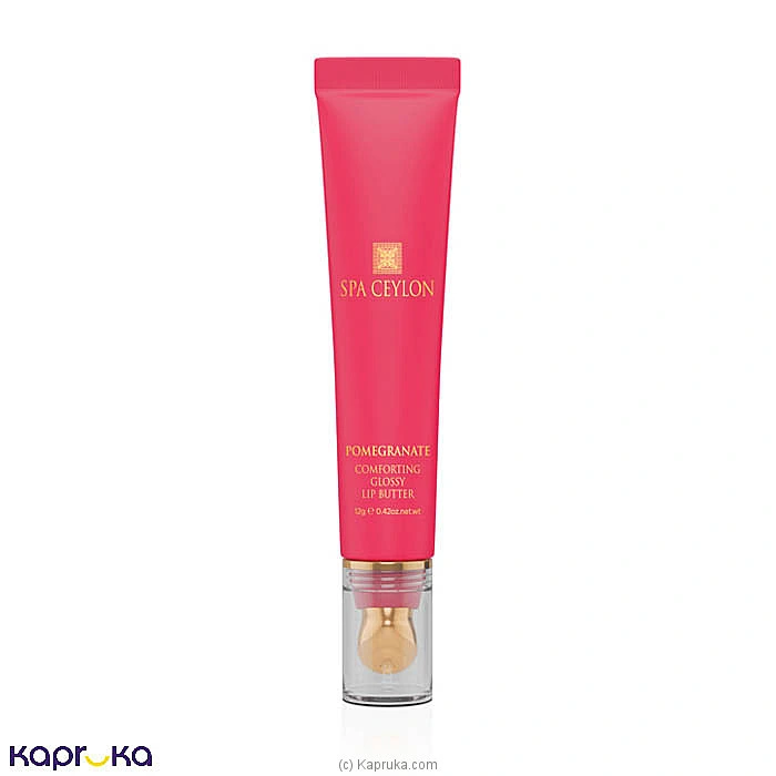 Spa Ceylon Pomegranate Comforting Glossy Lip Butter 12g