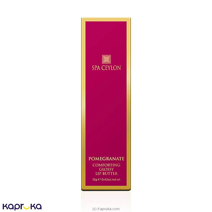 Spa Ceylon Pomegranate Comforting Glossy Lip Butter 12g