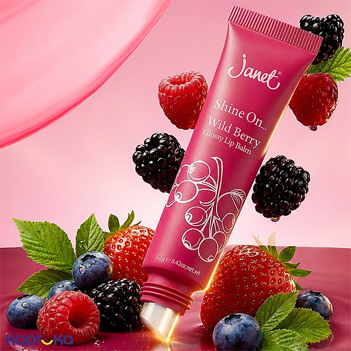Janet Wild Berry Shine On Glossy Lip Balm (50202)