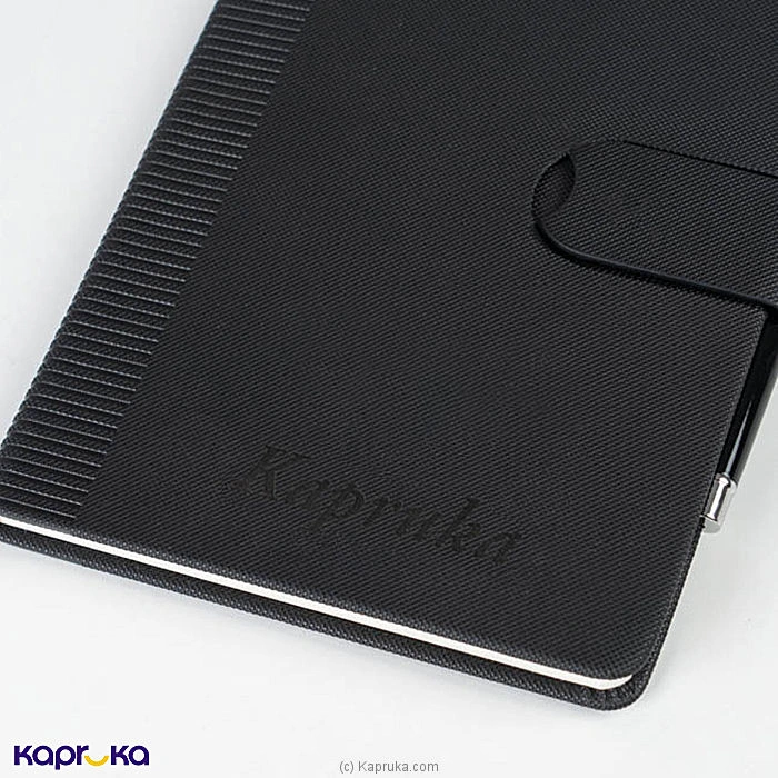 Personalized Executive Leather Notebook With Pen Giftset