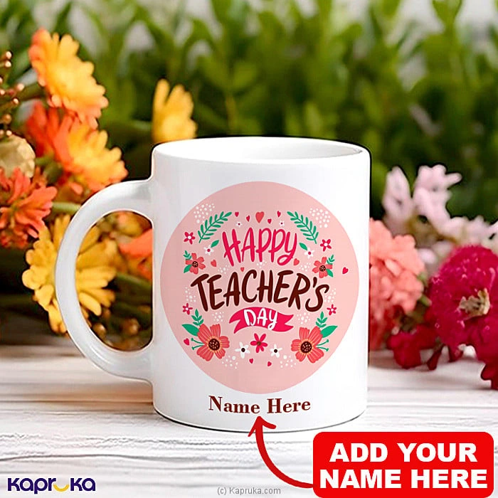 Personalized   Happy Teacher s Day   Mug - 11oz