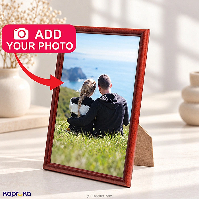 Personalized Glass Photo Frame (4``x6``)