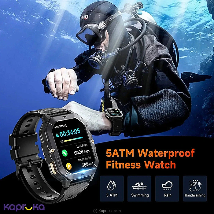 OUKITEL BT101 Waterproof Rugged Military Smart Watch - BT101
