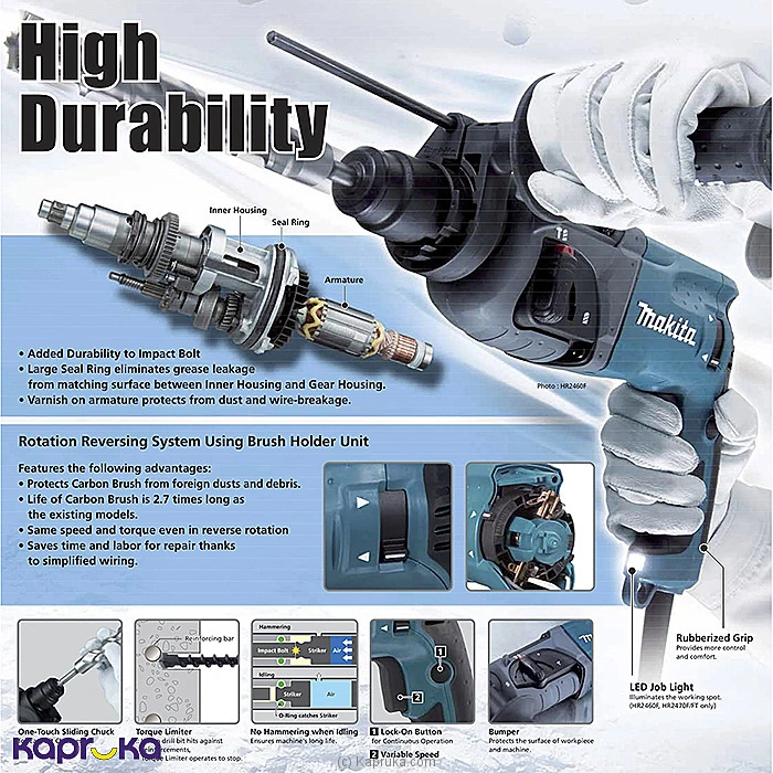 Makita Rotary Hammer - MHR2470X5