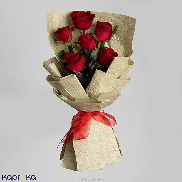 Crimora 6 Red Rose Bouquet