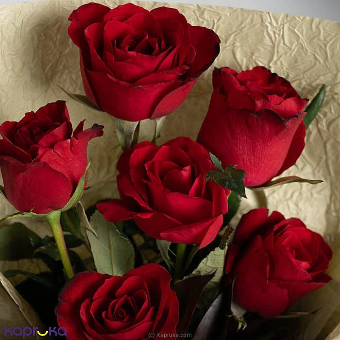 Crimora 6 Red Rose Bouquet