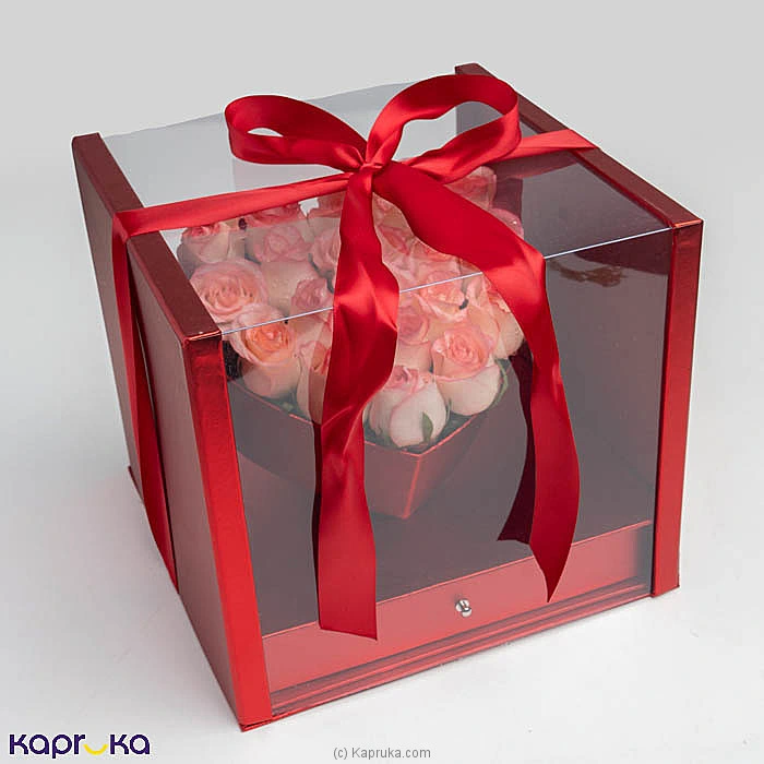 Blush Royale 18 Pink With White- Shaded Roses 4 KitKat Gift Arrangement