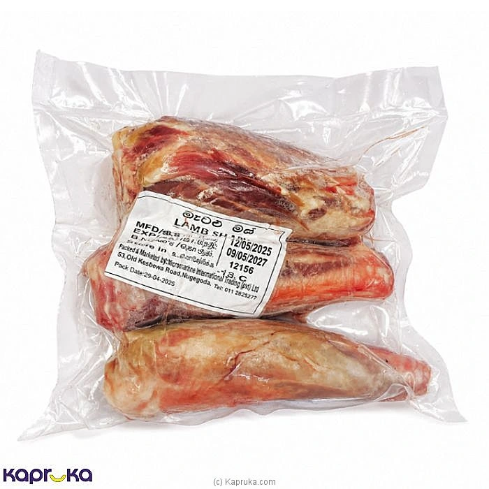 McPhee Lamb Shank 1.1kg