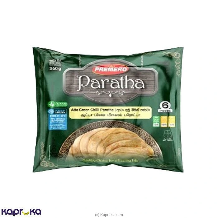 Premero Atta Paratha Green Chilli 6s