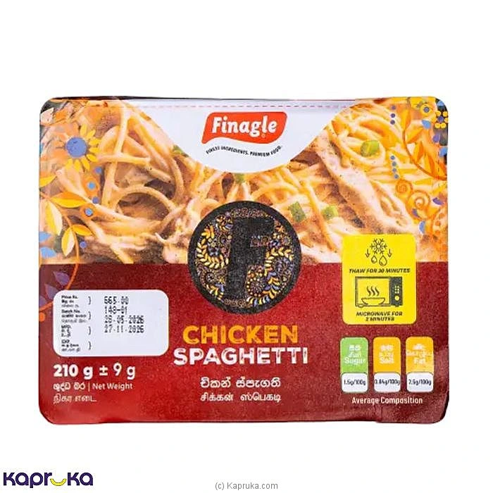 Finagle Chicken Spaghetti 210g