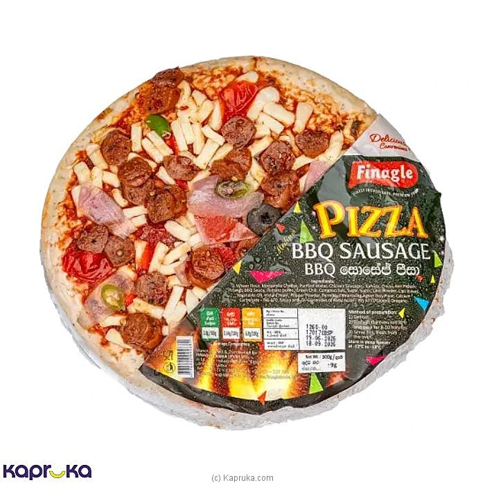Finagle Medium BBQ Sausage Pizza 330g