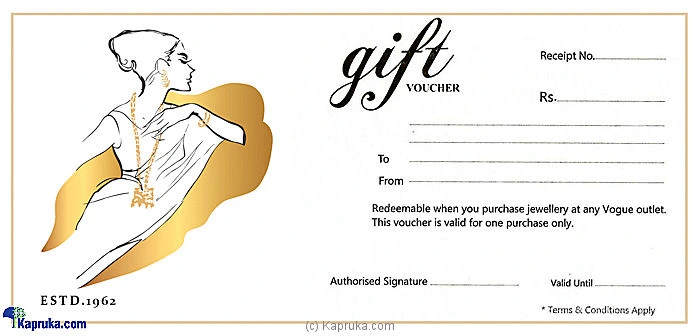 Giftcert giftV00Z216_TC1 in Sri Lanka