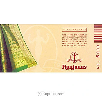 Giftcert giftvoucher00z108 in Sri Lanka