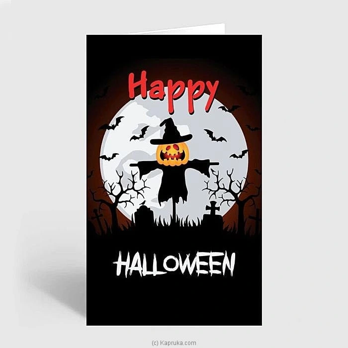 Happy Halloween Greeting Card
