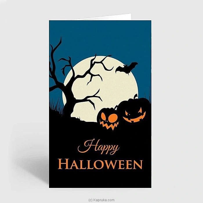 Happy Halloween Greeting Card