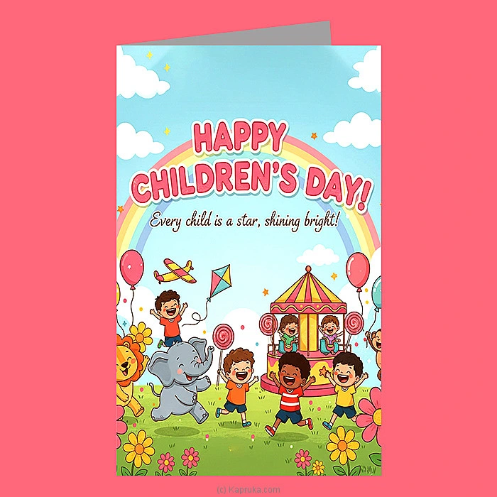 Children s Day Greeting Card