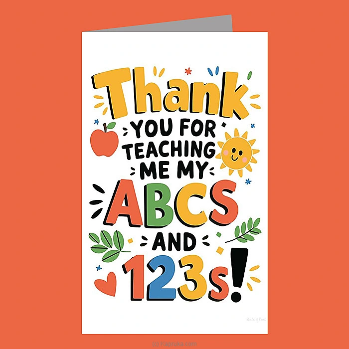 Teacher s Day Greeting Card