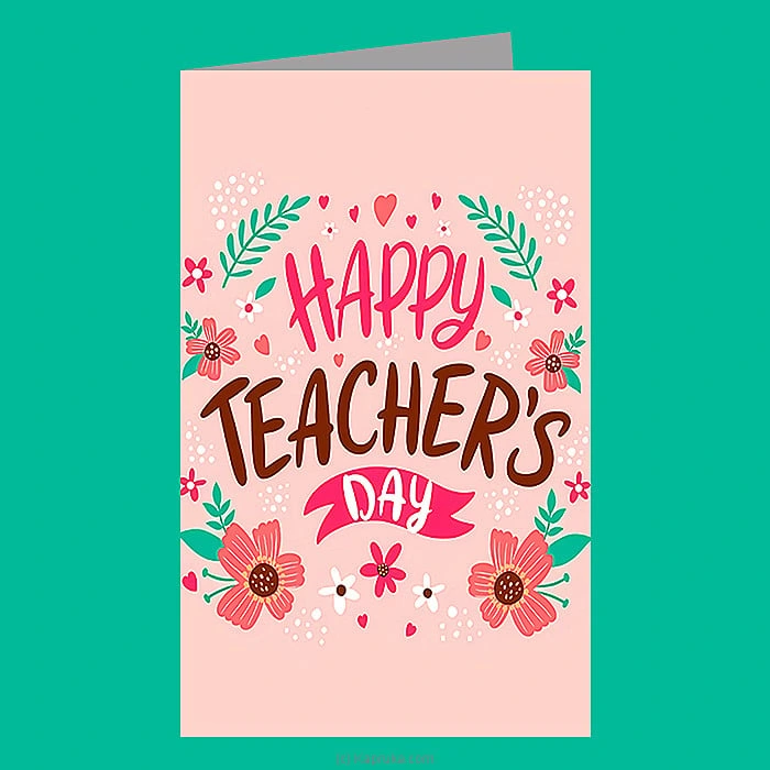 Teacher s Day Greeting Card