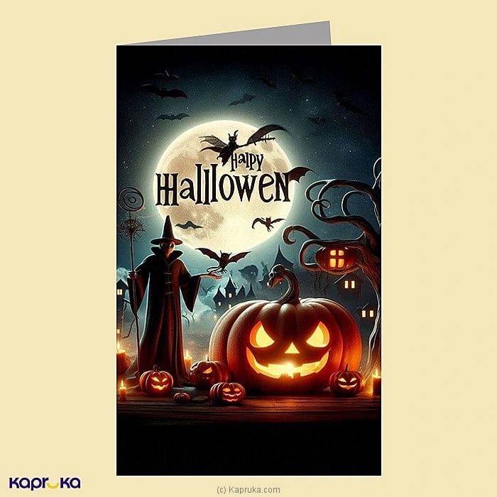 Happy Halloween Greeting Card