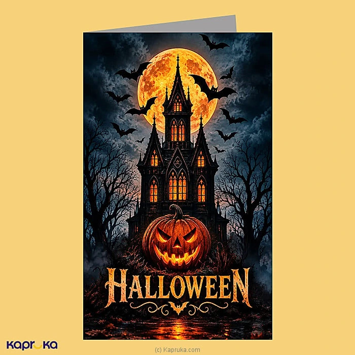 Happy Halloween Greeting Card