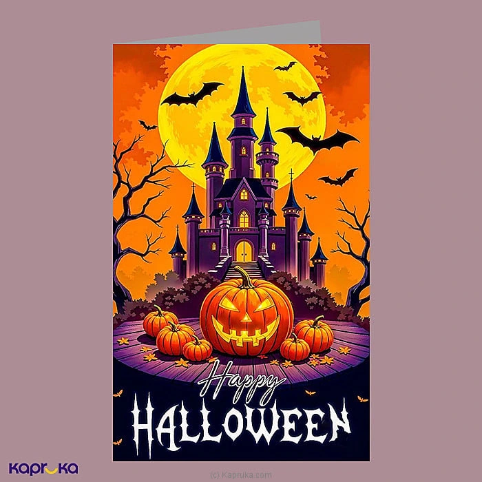 Happy Halloween Greeting Card