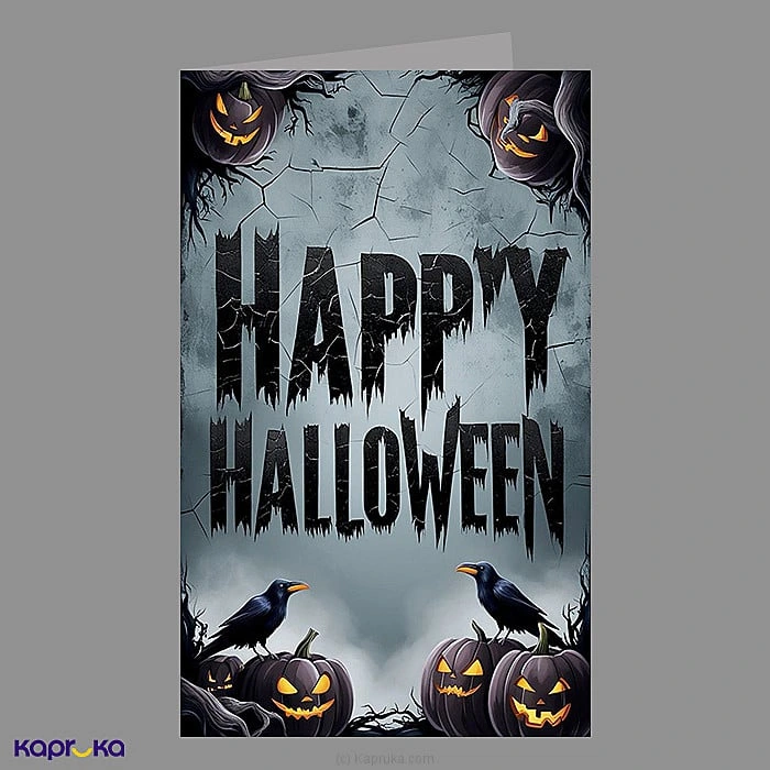 Happy Halloween Greeting Card