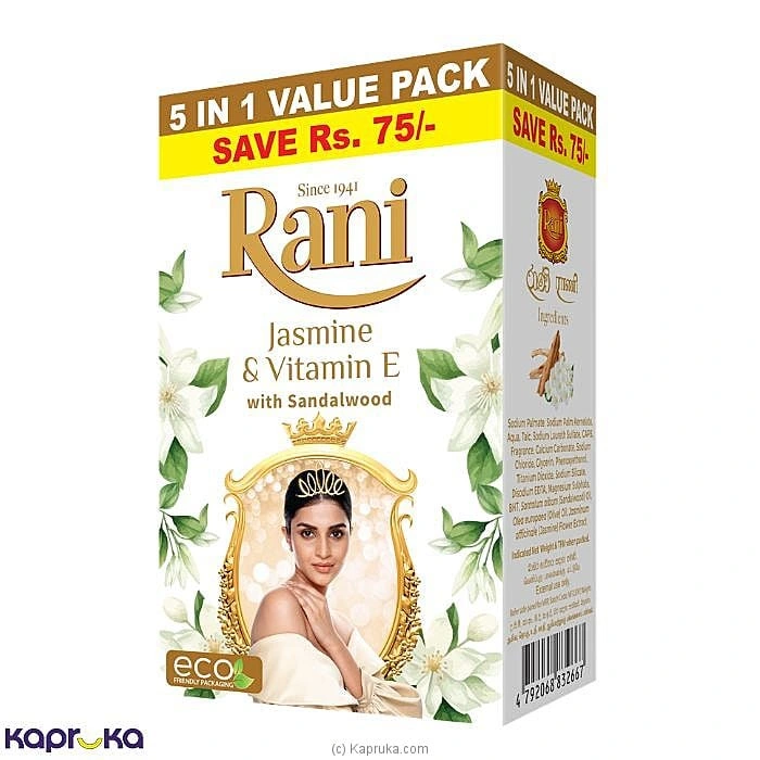 Rani Jasmin And Vitamin E Soap 5in 1 350g