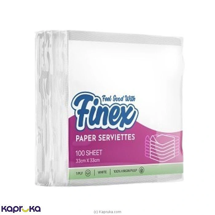 FINEX Paper Serviette - 100 Sheets