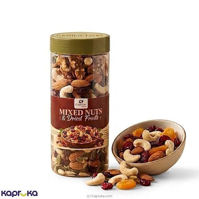 Cashew Talks Mixed Nuts With Dry Fruits Bottle 350g