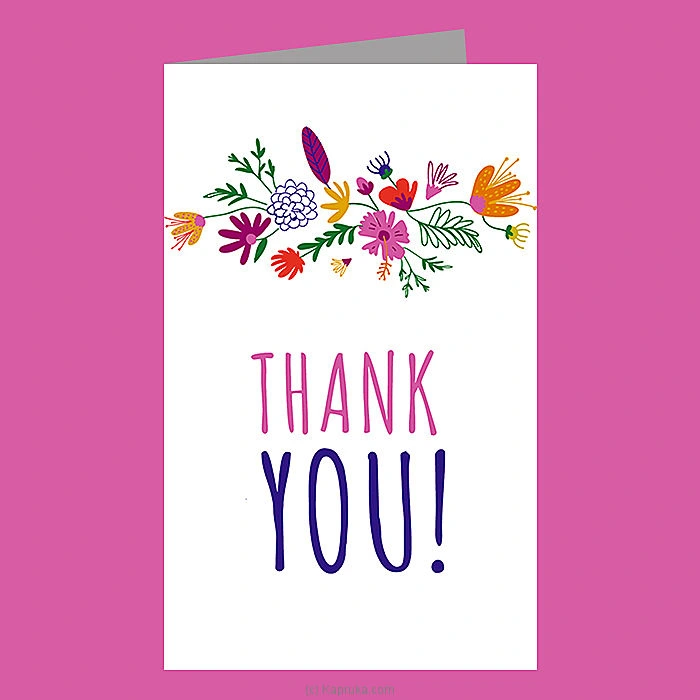 Thank You Greeting Card
