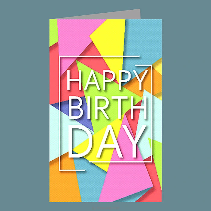 Happy Birthday Greeting Card