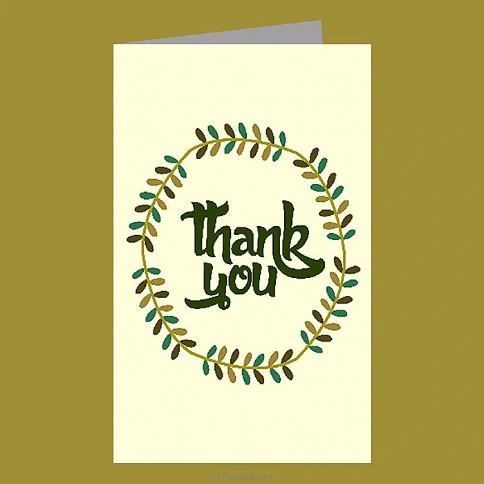 Thank You Card