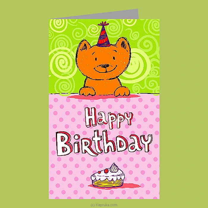 Happy Birthday Greeting Card
