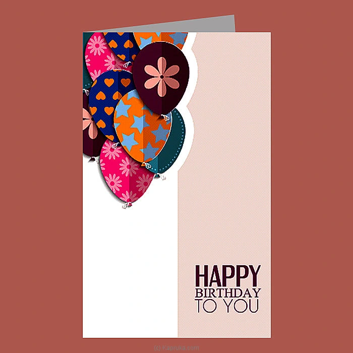 Happy Birthday To You Greeting Card