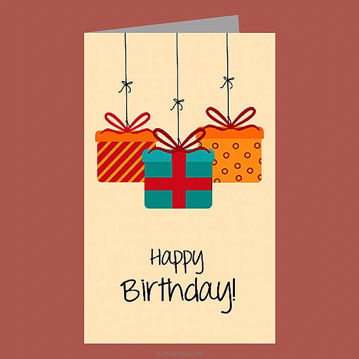 Happy Birthday Greeting Card