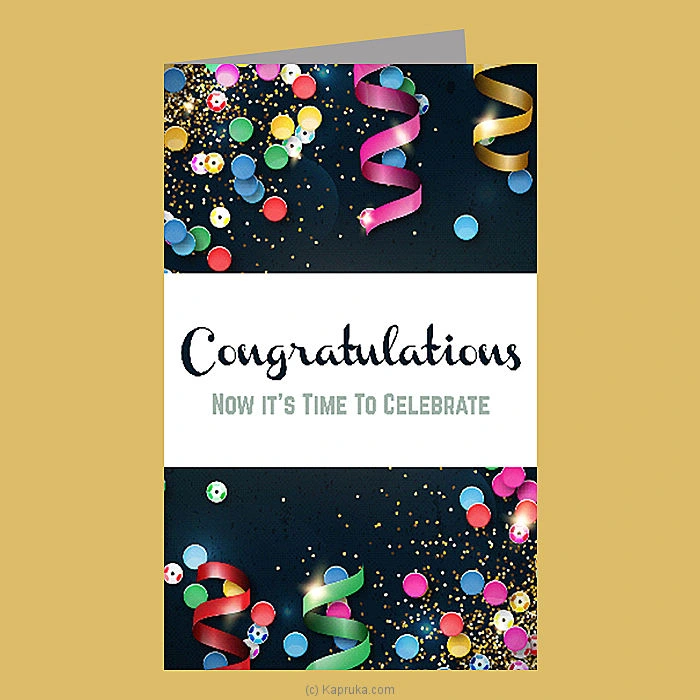 Congratulations Greeting Card