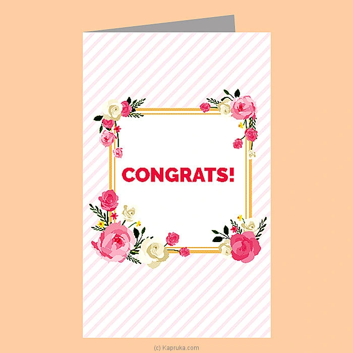 Congrats Greeting Card