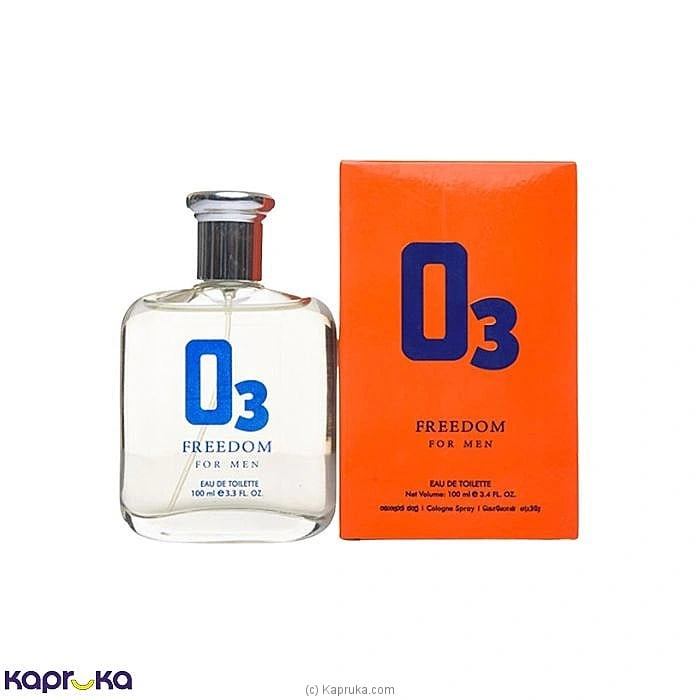O3 FREEDOM COLOGNE SPRAY 100ml