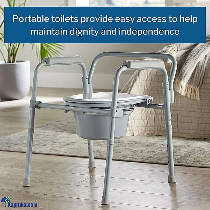 Commode Chair Without Wheels