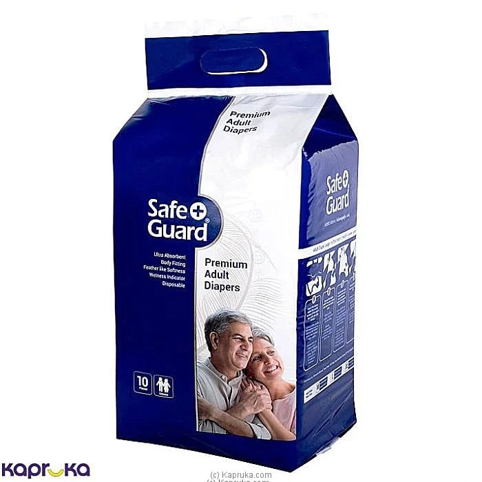Safeguard Adult Diapers 10 Piece - XL