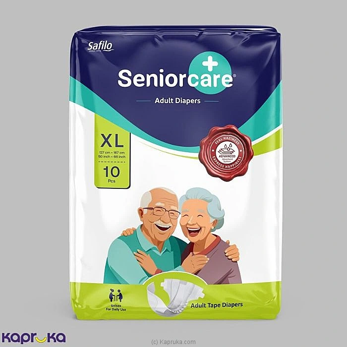 Seniorcare Adult Diapers 10 Pcs - Medium