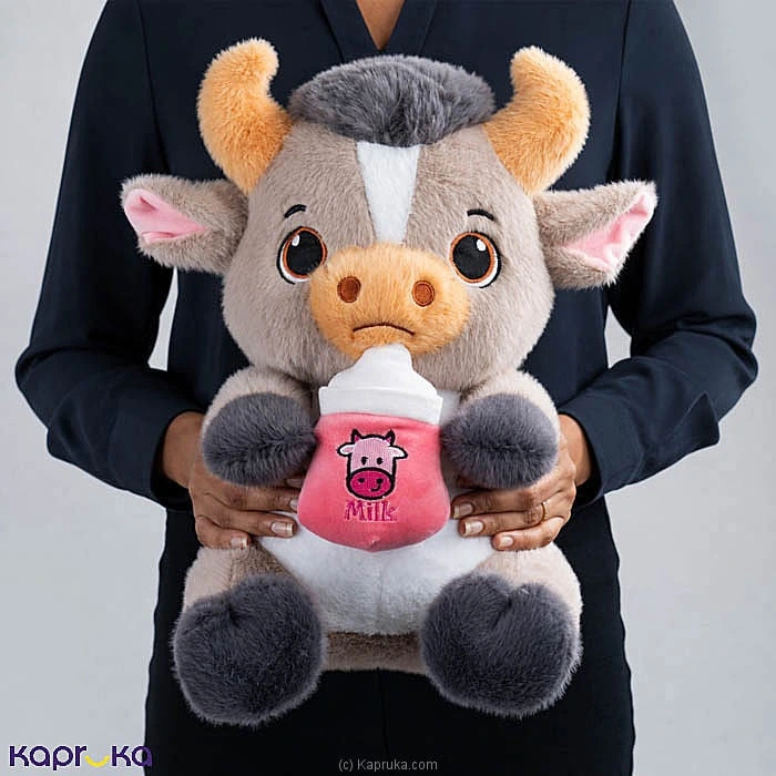 MooMoo Milk Buddy Cow Plush Toy - 14 Inch