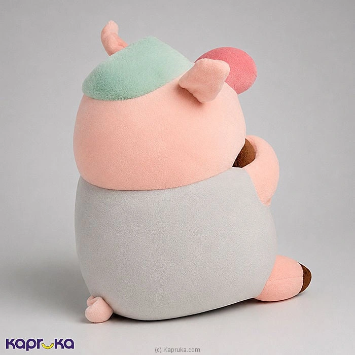 Grumpy Oink Pig Plush Toy - 15 Inch
