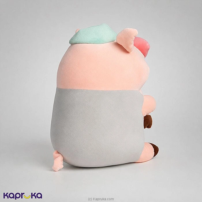 Grumpy Oink Pig Plush Toy - 10 Inch