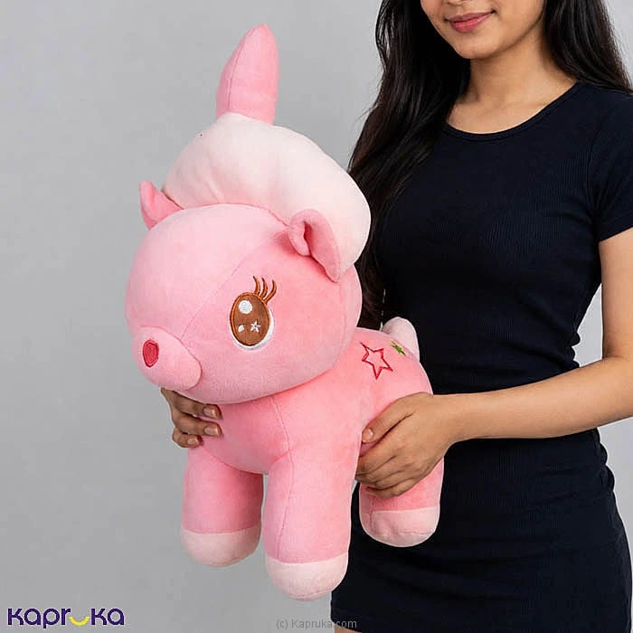 Ruby Spark Fancy Unicorn Plush Toy - 17 Inches