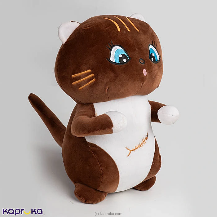 Cocoa Whiskers Cat Plush Toy - 15 Inches