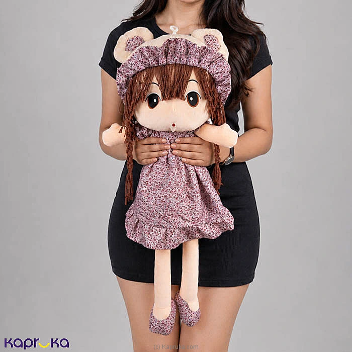 The Cozy Floral Bear- Eared Chloe - 90cm Jumbo Plush Doll