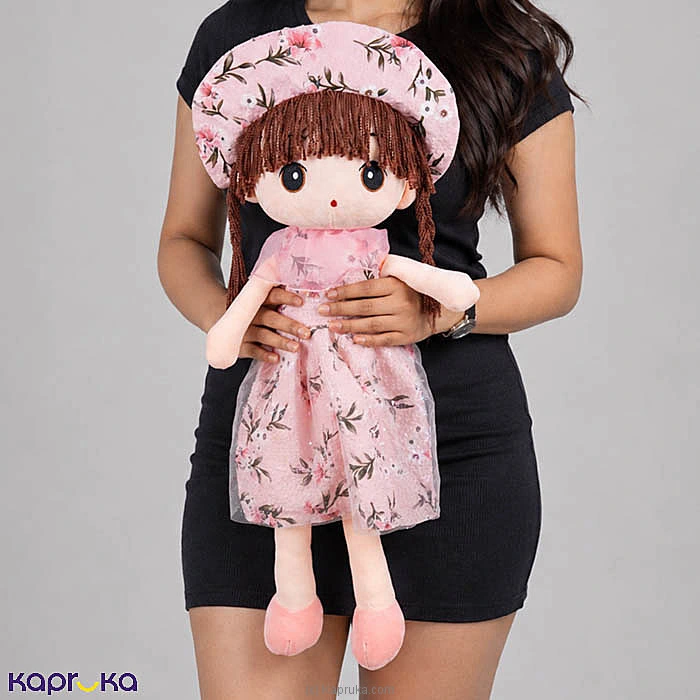 The Sweet Floral Beret Sophie - 75cm Soft Plush Doll