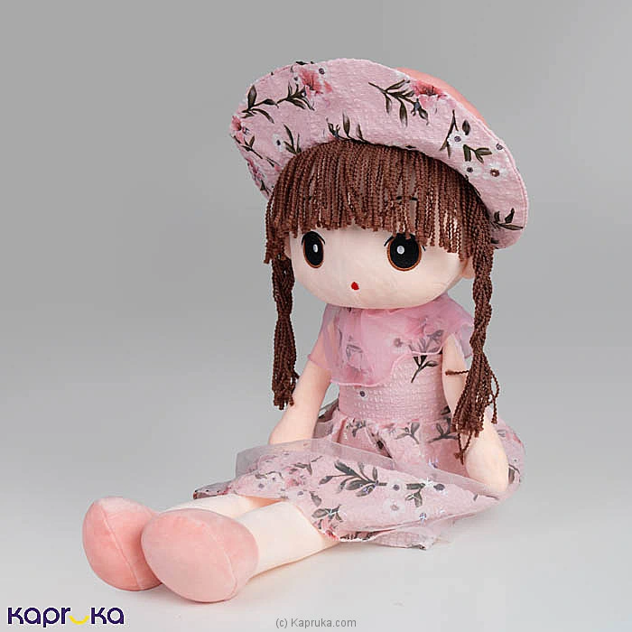 The Sweet Floral Beret Sophie - 75cm Soft Plush Doll