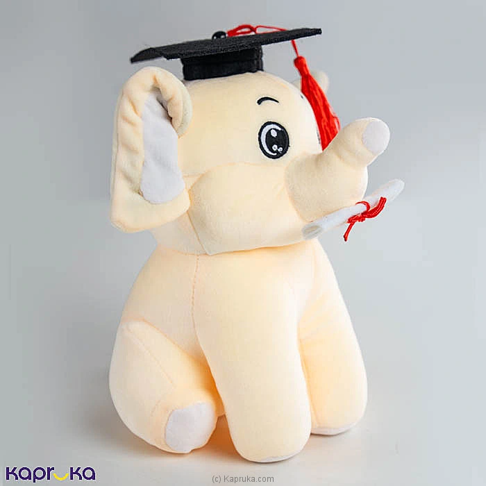 Honey Grad Elephant Teddy - 12 Inch